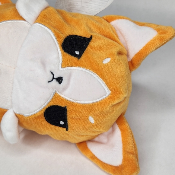 Reversible Corgi Plush Keychain - Picture 3 of 4